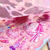 Pegatinas de doble capa para disfraz de princesa de dibujos animados para niñas, pegatinas para ropa infantil, pegatinas tridimensionales de burbujas de esponja, pegatinas de juguete