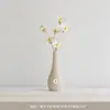 Adorno Decorativo Estilo Crema Entrada de Sala de Estar Mueble de TV Jarrón para el Hogar Mesa Arreglo de Flores Secas