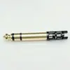 Conector de Audio Mono Micrófono Pin Macho Estéreo de 6.35 Niquelado Socket Hembra de 6.3 Tipo Soldadura