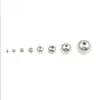 Plata de Ley 925 Redonda de un Solo Círculo Hecha a Mano DIY Joyería Pulsera Collar Conexión Final Accesorios Fábrica Stock Listo Entrega 48H