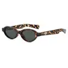 Nuevas Gafas de Sol Ovaladas Versátiles Estilo Retro Europeo y Americano Ojo de Gato para Mujer Moda Estilo Ins Gafas de Sol para Hombre para Mujer