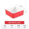 Cuenco de melamina imitación porcelana para condimentos para restaurantes y locales de hot pot, platillo cuadrado para salsas, platillo para vinagre, platillo para mojar, platillo para snacks, vajilla comercial de plástico