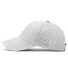 Gorra de malla coreana para exteriores de primavera y verano para hombre y mujer, gorra de béisbol, visera solar, protección solar, transpirable, con agujeros, gorra de malla tipo pico de pato