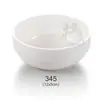 Tigela Pequena Branca Tigela de Sopa Cantina Restaurante Comercial Tigela de Arroz Chinesa Tigela de Mingau Porcelana de Imitação Plástico Tigela Redonda Atacado