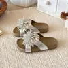 Zapatos de Playa Versátiles de Moda para Niñas 2026 Nuevo Estilo Verano Zapatos Birkenstock Huecos de Punta Abierta para Niños Mayores Zapatos de Princesa