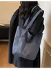 Bolsa de Mano de Nylon a Cuadros Vintage de Gran Capacidad, Bolso de Mano de Moda para Viajes Diarios, Bolso de Hombro con Múltiples Bolsillos