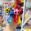 Colgante para llavero lindo caricatura muñeca Sanrio pelo mixto kulomi goma suave llave accesorios pequeños venta al por mayor