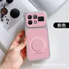 Adecuado para Transsion Note60, Funda de teléfono con textura de cuero Corning con soporte magnético giratorio de 360 grados, Cubierta protectora anticaídas HOT 70