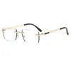 Óculos de Leitura Aro Livre High-End Estilo Retrô Design Masculino Moderno Proteção Ocular Anti-Luz Azul Óculos de Leitura de Alta Definição para Idosos