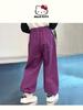 [Modelo de Marca Compartida Coolomi] Pantalones Deportivos Casuales de Otoño e Invierno para Niñas Nuevo Estilo 2025 Forrados de Felpa Opcional Venta al por Mayor para Niños Mayores
