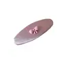Pinza morada para el pelo de camote estilo coreano, pinza bb triangular de alta gama, pinza lateral moderna y versátil para mechones sueltos y flequillo, accesorio para el pelo