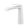 Grifo Negro para Lavabo, Grifo de Lavabo Totalmente de Cobre, Grifo Monomando Caliente y Frío para Encimera de Lavabo de Baño