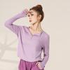 Traje de Dança Feminino Traje de Prática de Dança Moderna Solto Diário Manga Longa Adulto Outono e Inverno Novo Estilo Traje de Dança Dança Clássica Top