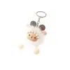 Colgante de llavero pequeño de lana transfronterizo, decoración para bolso, accesorio pequeño lindo y suave, regalo pequeño, mercancía de puesto