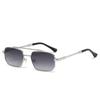 Gafas de Sol Jamie 3548 de Doble Puente y Montura Cuadrada Gafas de Sol Hip-Hop Anti-UV Retro Elegantes de Montura Pequeña Gafas de Sol Punk