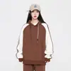 Sudadera con Capucha para Hombre y Mujer Parejas Primavera Jóvenes Atractivos Estudiantes Universitarios 2023 Nueva Ropa de Manga Larga