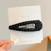 Pinza para el Cabello Melaleuca Otoño e Invierno para Mujer Lazo Estampado Leopardo Exquisita Pinza BB Accesorios para el Cabello Nuevo Estilo 2026 Pinza de Pato de Punto Versátil