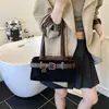 Bolso de Hombro Elegante para Mujer Estilo Commuter Modelo Nuevo 2025 Bolso Tote Sencillo Hebilla de Cinturón a la Moda Bolso de Hombro Personalizado