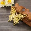 Material para Horquilla DIY Mariposa Metálica Multicapa Accesorios para Joyería DIY Corona de Fénix Novia Traje Antiguo Flor de Palacio Flor Estéreo