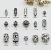 Accesorios de Plata S925, Cuentas Espaciadoras Flor Ruyi Mantra de Seis Palabras, Cuentas de Barril, Pulseras Budistas DIY, Accesorios de Joyería, Cuentas Sueltas