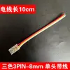 Conector Sin Soldadura para Tira de LED de Bajo Voltaje Crystal Conector de Tira de Luz Cob Terminal Tipo L 5/8/10mm