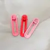 Pinza para el flequillo de flor rosa lateral para niños Tocado Pinza para cabello suelto Pinzas para el cabello lindas para niñas Accesorios para el cabello de niña pequeña