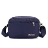Bolso Cruzado Casual Transfronterizo de Tres Capas para Mujer, Ligero y Sencillo para el Viaje Diario, Bolso Pequeño Cuadrado para Teléfono Móvil, Bolso de Hombro Portátil de Gran Capacidad