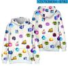 Moletom com Capuz Blox Fruits Jogo de Novo Produto Transfronteiriço Moletom com Capuz Tendência Outono e Inverno Hoodie