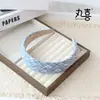 Diadema a Cuadros Estilo Coreano y Japonés JK, Accesorio Versátil y Elegante para el Cabello para Mujeres, Adecuado para el Uso Diario y el Lavado de Cara, Estilo de Moño Alto en la Parte Superior de la Cabeza