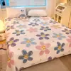 Sábana de algodón lavado de una sola pieza para cama de verano, dormitorio de estudiante, funda de edredón Clase A, tela de sábana de cama individual y doble de verano, sábana para kang de cuatro estaciones