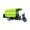 Caminhão de Alimentação de Gado com Despejo Bilateral, Caminhão Elétrico Lançador de Ração para Gado e Ovelhas, Equipamento de Criação Cortador de Grama a Diesel