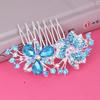 Pente de Noiva de Strass Novo da Coreia Joias Pente para Cabelo Coque com Laço Feminino Garfo de Cabelo Fabricante de Joias Atacado