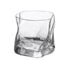 Taza Retorcida Estilo Ins Vasos de Vino Transparentes para Whisky Vasos Domésticos Popular Vaso Plegable Vaso de Agua de Forma Especial Vino Pequeño