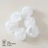 Miçangas Planas de Resina Irregulares com Furo Grande, Miçangas Gradientes com Furo Reto, Acessórios para Roupas e Moda Praia, Pingentes, Miçangas Soltas, Acessórios para Joias DIY