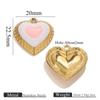 Acero Inoxidable Aceite Colgante Corazón de Durazno DIY Collar de Dama Pulsera Joyería Hecha a Mano Colgante de Amor Accesorios de Joyería