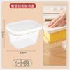 Caja de conservación y almacenamiento de cortadores de mantequilla sellados de estilo japonés con tapa refrigerada para queso, repostería y corte, venta al por mayor