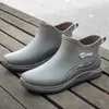 Novas Galochas Impermeáveis para Casais (Homens e Mulheres), Sapatos Impermeáveis, Galochas Antiderrapantes de Cano Curto, Moda Leve, Esportes, Comércio Exterior Coreano, Atacado