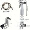 Comércio exterior transfronteiriço vaso sanitário companheiro lavadora de vaso sanitário conjunto de pistola de pulverização bico de reforço de alta pressão pistola de pulverização de vaso sanitário 304 aço inoxidável