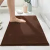 Alfombra de Suelo de Chenilla, Disponible en Stock, Alfombrilla de Baño Rectangular Suave Absorbente de Agua, Opciones Multicolor para Baño, Dormitorio, Entrada y Decoración del Hogar, Suministro Directo de Fábrica