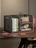 Estante de Livros Prateleira de Armazenamento de Mesa Artefato de Armazenamento Multicamadas para Mesa Porta-Arquivos Organizador de Livros Infantis Prateleira de Armazenamento