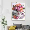 Comercio exterior transfronterizo pintura de diamantes 5D diamantes completos mosaico de flores pintura de bordado pintura decorativa fábrica al por mayor 40*50