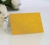 Cartão de lugar em papel kraft com borboleta vazada Cartão de mesa de casamento placa de nome mesa de convidados cartão de mesa branco em estoque atacado