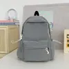 Mochila ligera estilo japonés 2025 para estudiantes de secundaria y preparatoria, con un diseño de estrellas a rayas, casual, lindo y dulce, perfecta para niñas