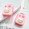 Maleta de Gatito de Dibujos Animados Accesorios de Resina DIY Fabricación con Pegamento de Crema Funda para Teléfono Móvil Pasador Llavero Material para Joyería