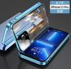Adequado para Capa de Celular Iphone16Promax Fivela Vidro Dupla Face Apple 17 Fivela Moldura de Metal Capa Protetora