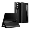 Adecuado para Samsung Zfold 20% de descuento Funda para Teléfono con Pantalla Plegable, Funda de Cuero con Ventana Lateral Inteligente, Soporte Plegable Fold6, Protección Anti-Caídas