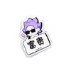 Clipe PP Acrílico Personalizado Material de Celebridade Anime Desenho Animado Clipe de Nota Criativo Clipe Pequeno Personalizado DIY Clipe de Diário