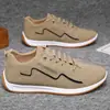 Sapatos Masculinos Novos de Tamanho Grande Transfronteiriços, Sapatos Casuais Modernos, Sapatos Esportivos de Sola Macia Respiráveis e Confortáveis, Tênis de Corrida Juvenis