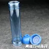 2 carcasas de filtro transparentes DIY desmontables de tubo recto para llenado de material filtrante, cartucho de filtro pequeño T33, carcasa de elemento filtrante para purificador de agua
