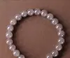 Pulsera de Loto Morado Ahumado Más Vendida para Mujer con Colgante de Flor de Durazno y Loto Nuevo Chino Pulsera de Imitación de Jade Hetian para Estudiantes